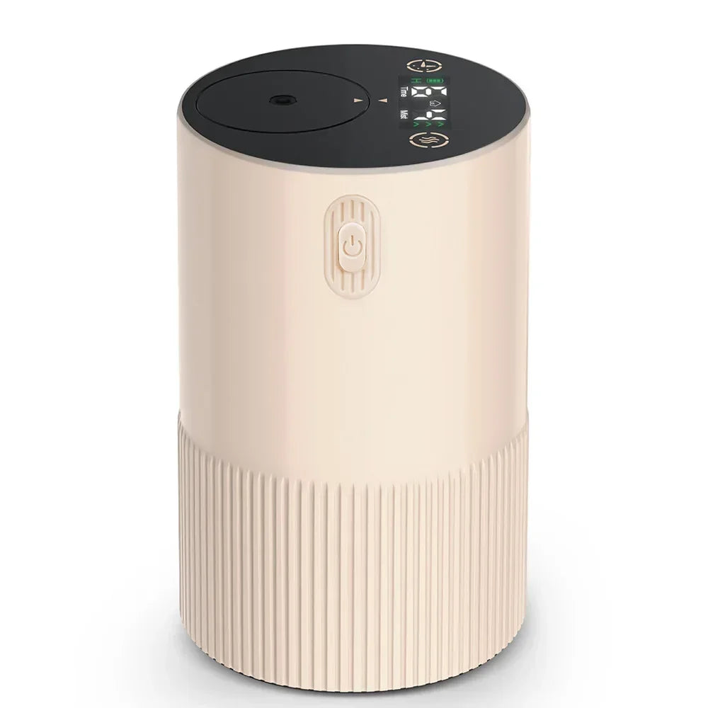 diffuseur d’huile essentielle portable avec technologie sans eau rechargeable et modes réglables pour aromathérapie à domicile ou en déplacement