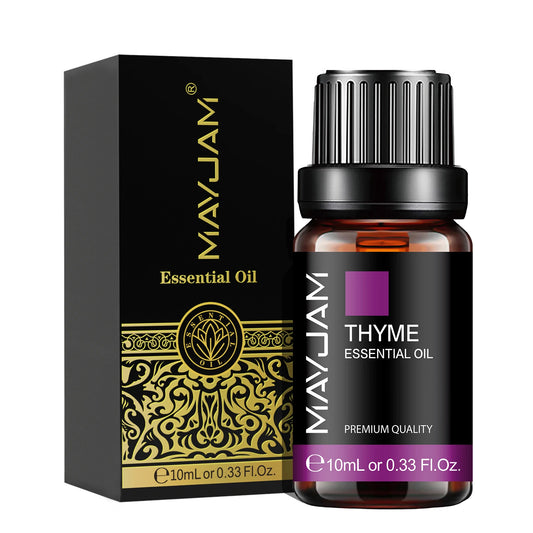 MAYJAM Huile Essentielle 10ml Pure Plante pour Diffuseur Aromathérapie Lavande Jasmin Eucalyptus Vanille Sandalwood Bergamote